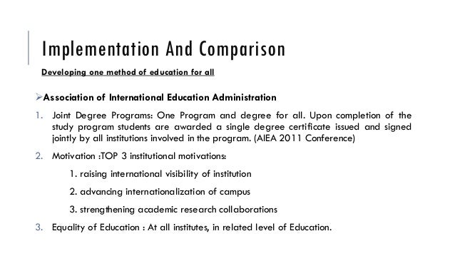 Comparative Approaches to Program Planning